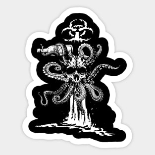 Octo Skull Sticker